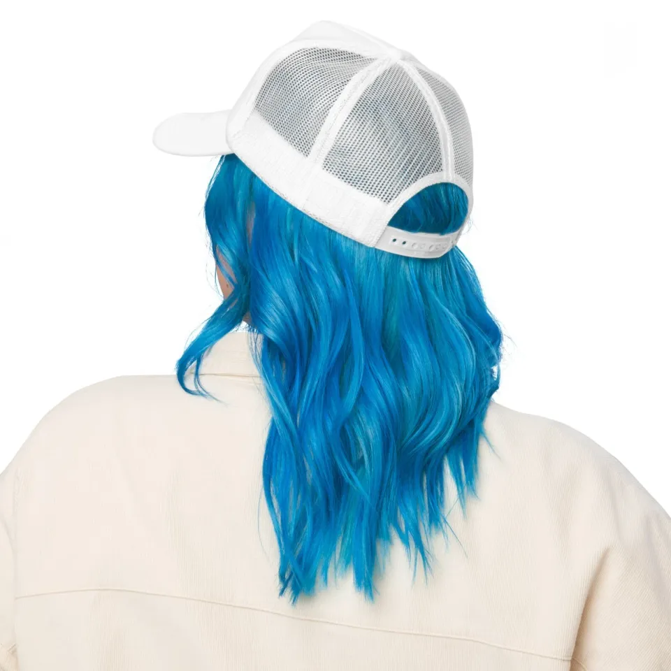Palm Trees Embroidered Foam trucker hat