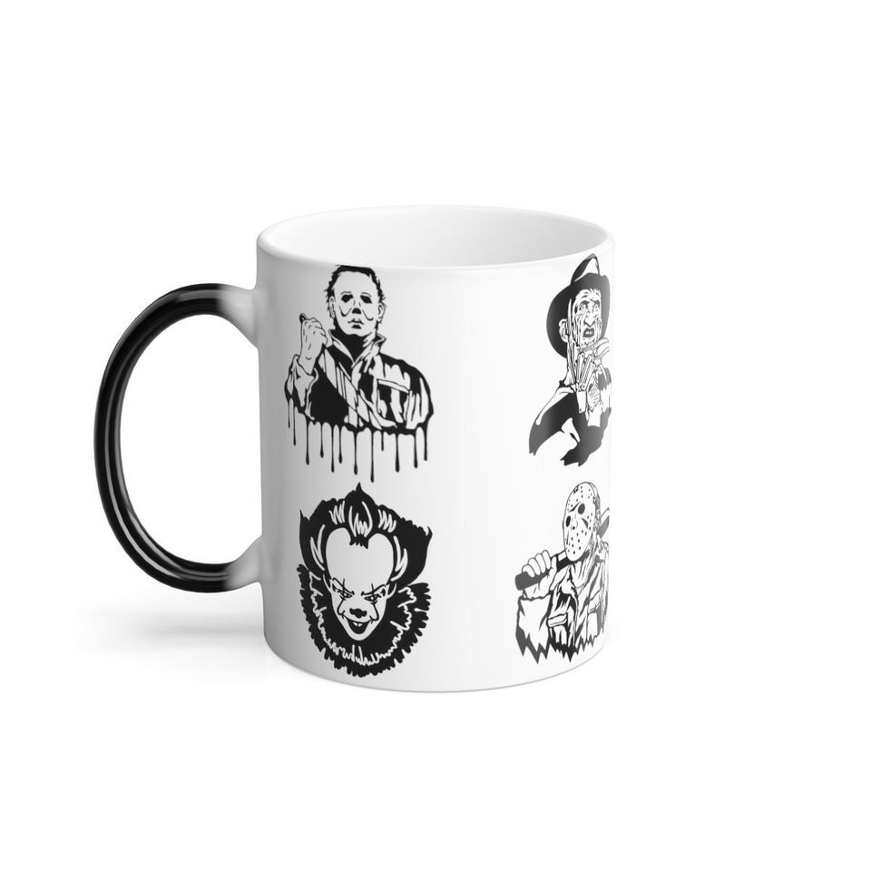 Color Changing Horror Villains Mug, 11oz