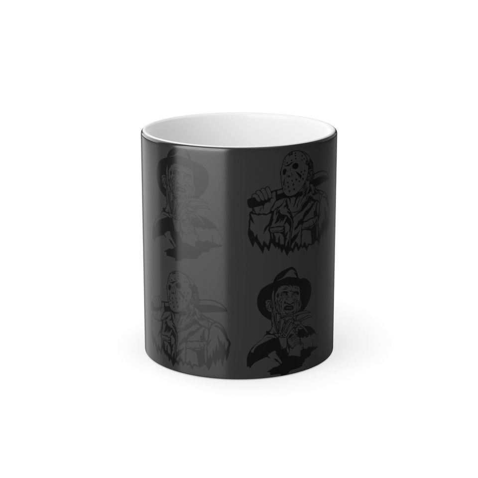 Color Changing Horror Villains Mug, 11oz