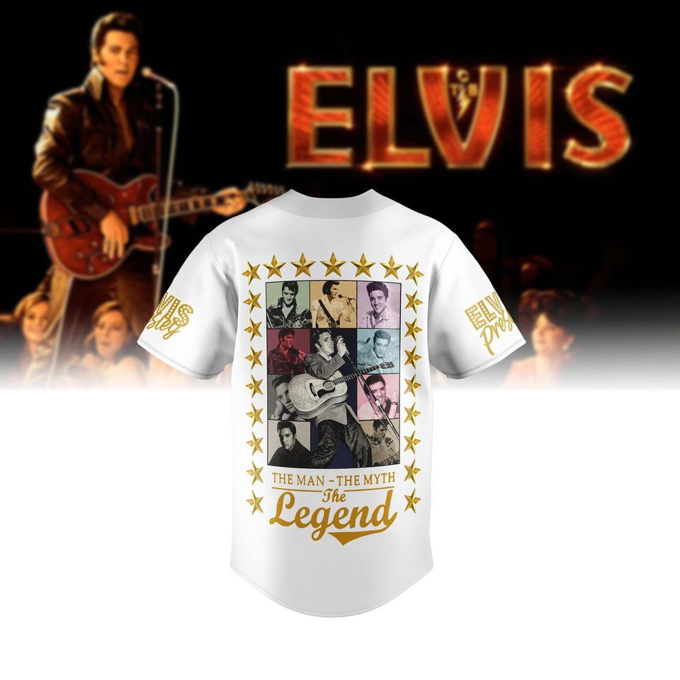 Elvis Presley Baseball Jersey - 90th Anniversary Edition