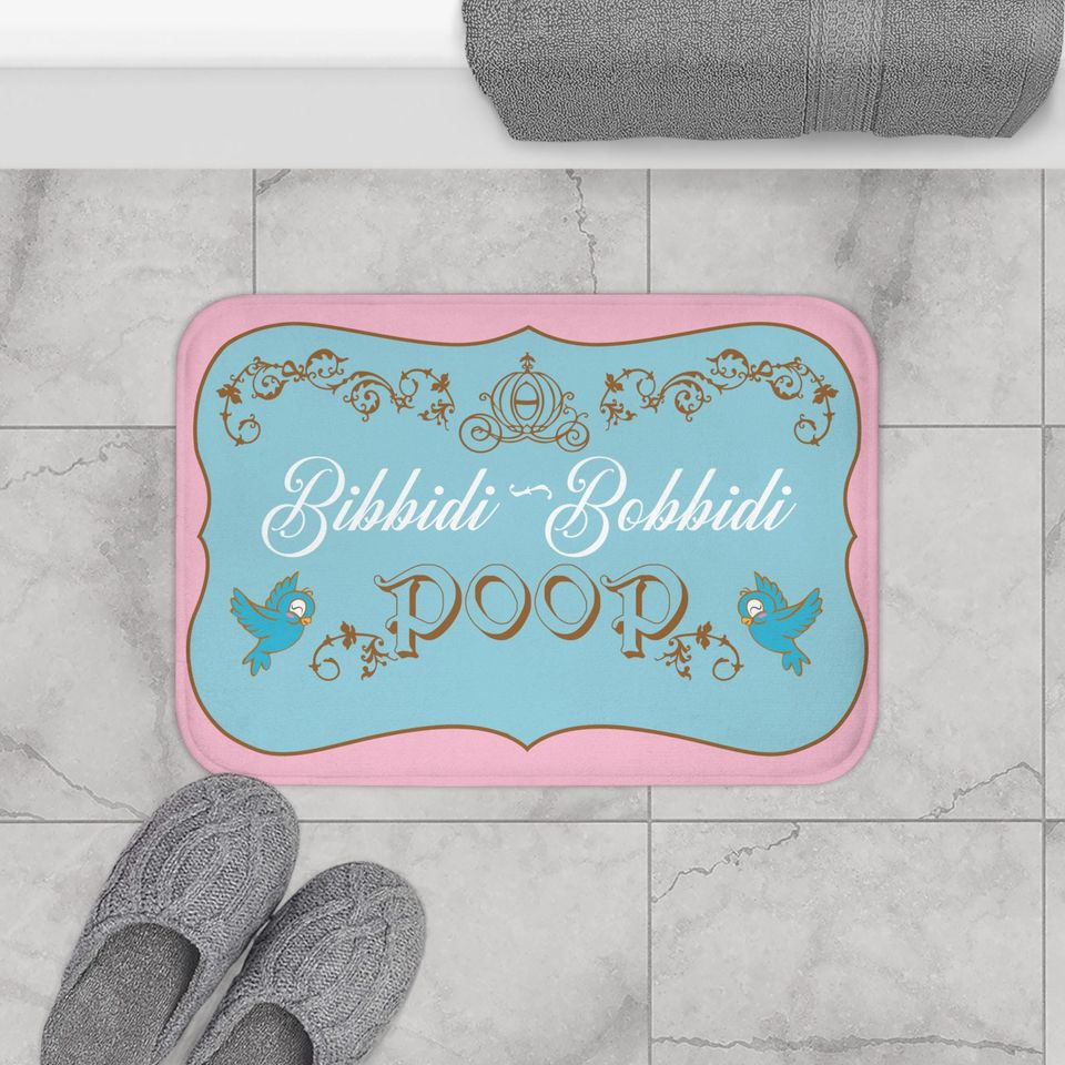 Bibbidi Bobbidi Bath mat