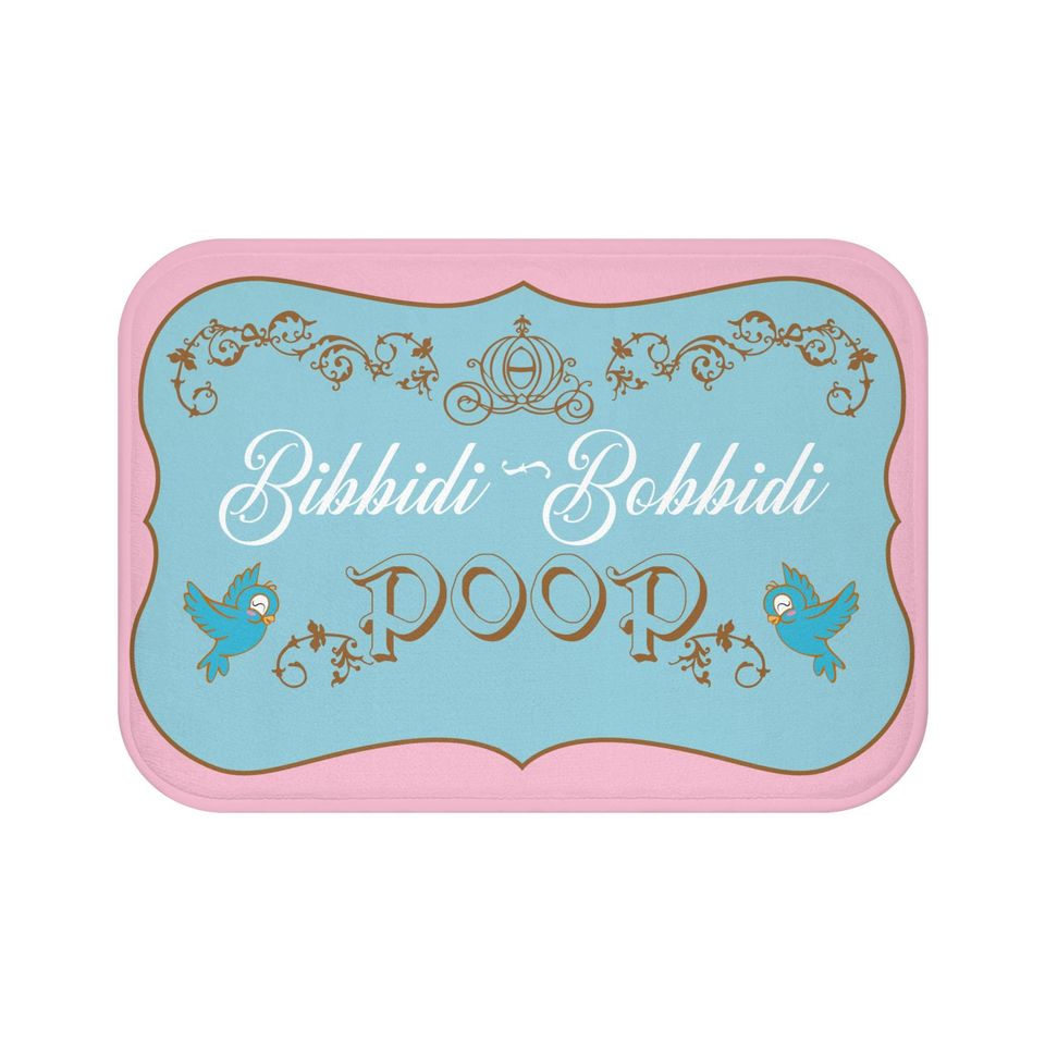 Bibbidi Bobbidi Bath mat