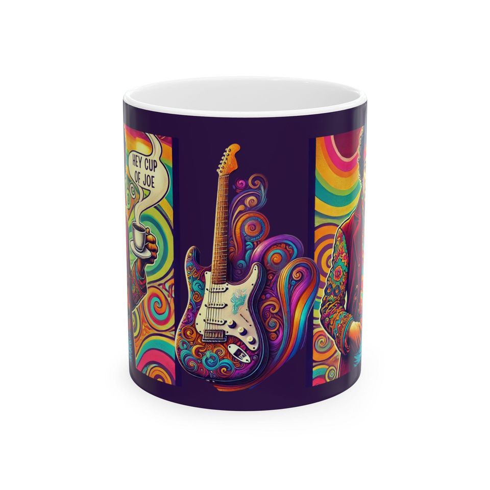 Hey Cup of Joe Jimi Hendrix-Inspired Mug