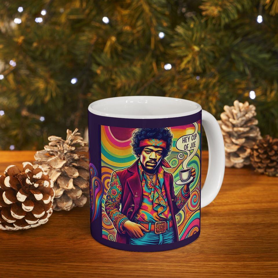 Hey Cup of Joe Jimi Hendrix-Inspired Mug