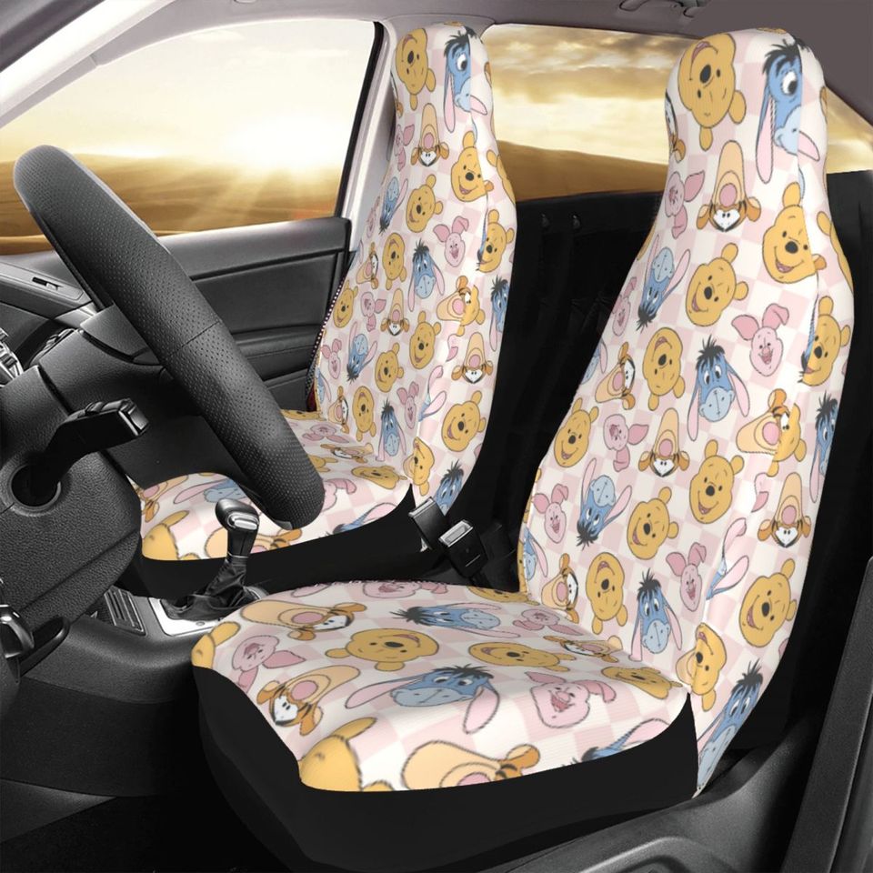 Winnie The Pooh Car Seat Covers Front Seats