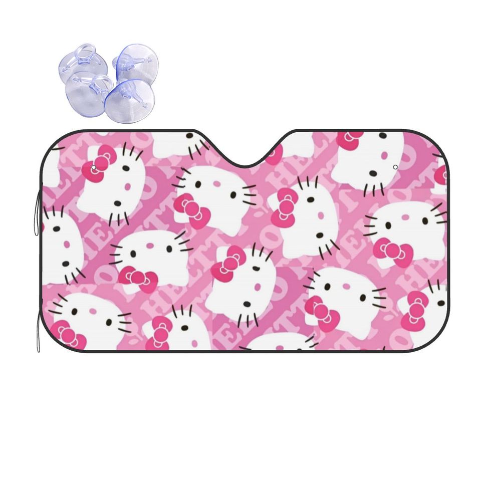 Hello Kitty Funny Car Sun Shades