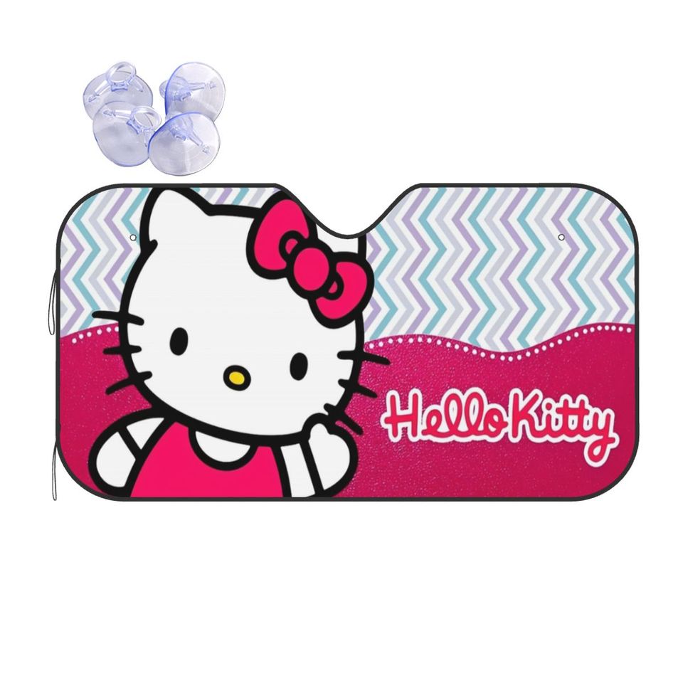 Sanrio Hello Kitty Kuromi Car Sun Shades