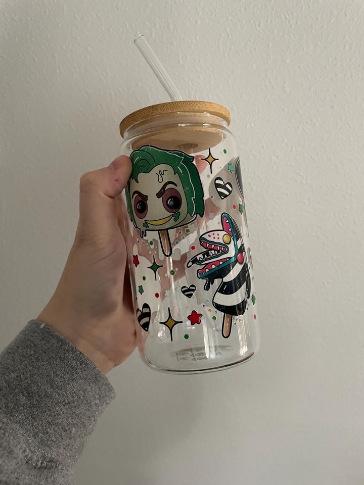 Green Guy Popsicles Frosted Tumblers