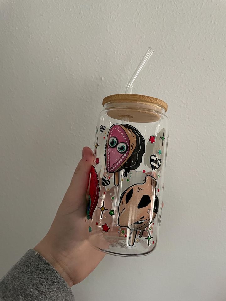 Green Guy Popsicles Frosted Tumblers
