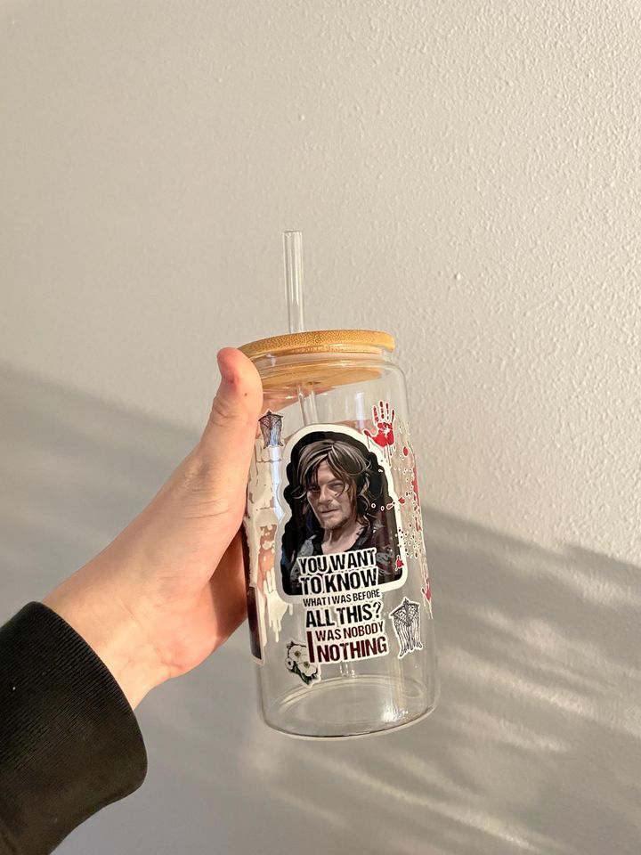 Walking D, Dead Inside Frosted Tumblers