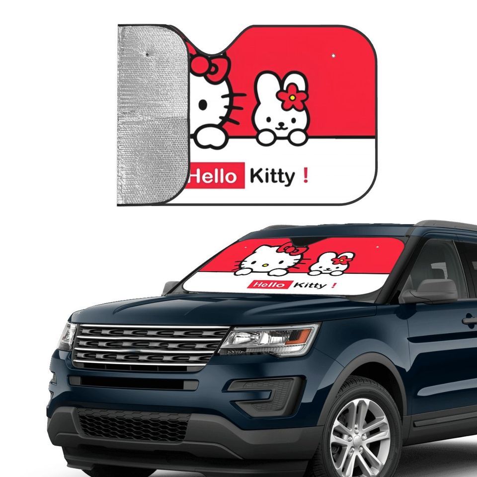 Sanrio Hello Kitty Kuromi Car Sun Shades