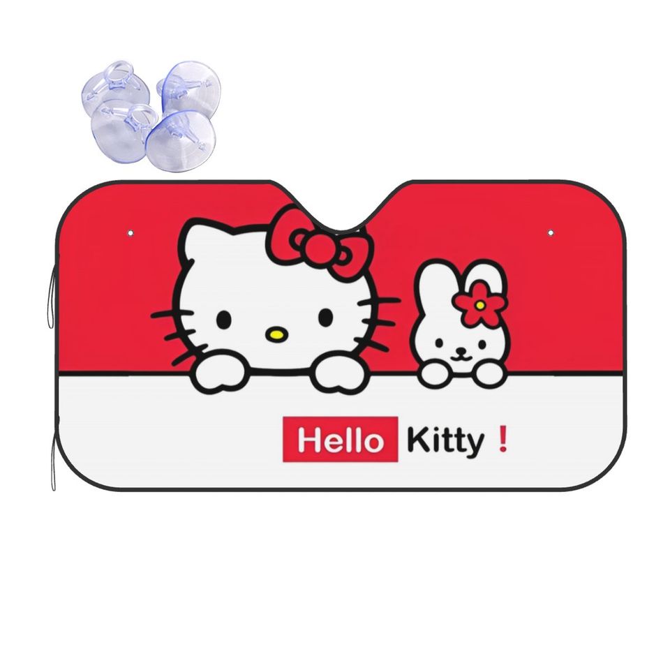 Sanrio Hello Kitty Kuromi Car Sun Shades