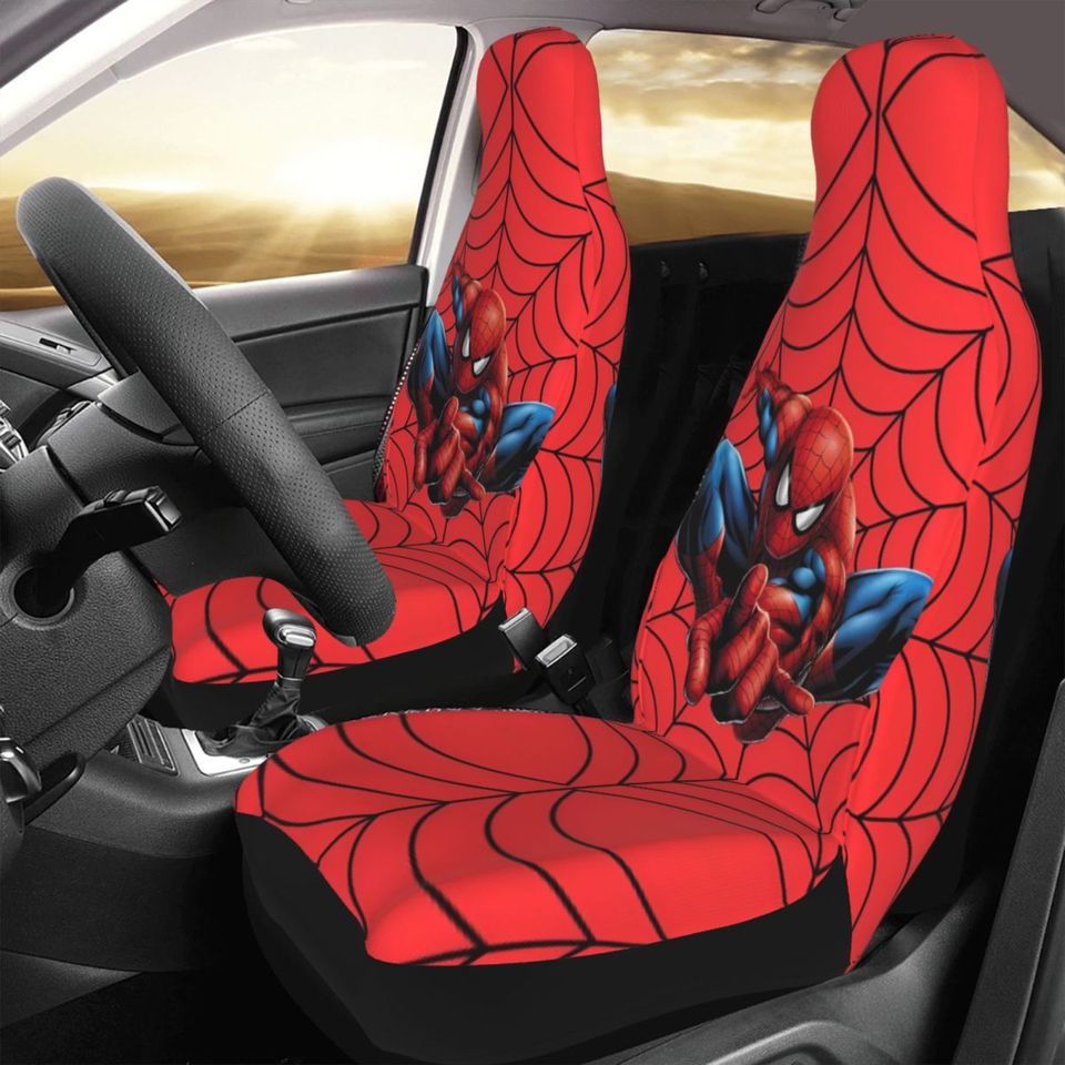 Spider Man Car Accessories Car Seat Covers