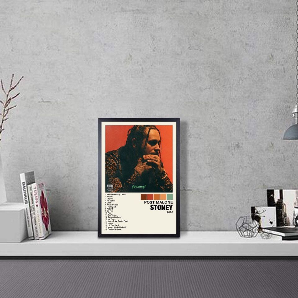 Post Malone - Stoney Album Cover Poster