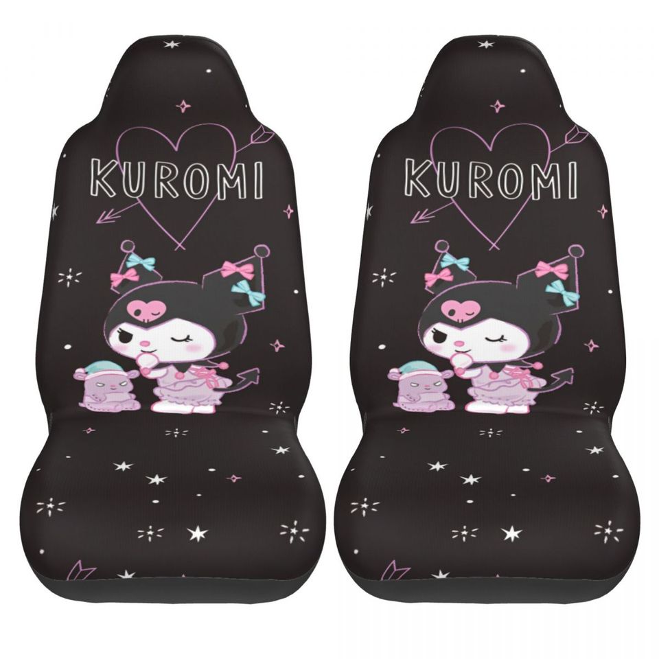 Sanrio Kuromi Car Seat Covers