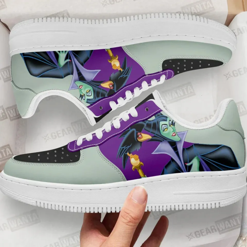 Maleficent Air Force Shoes Men Women Sneaker