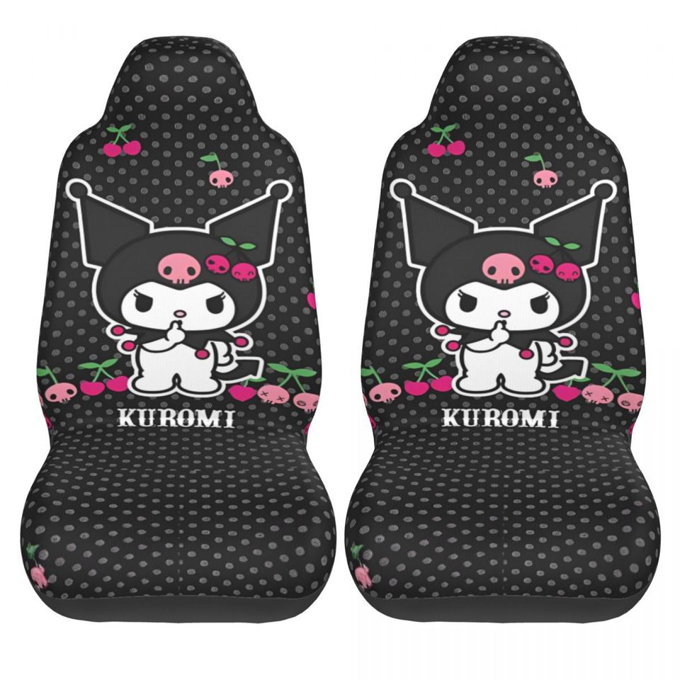Sanrio Kuromi Car Seat Covers