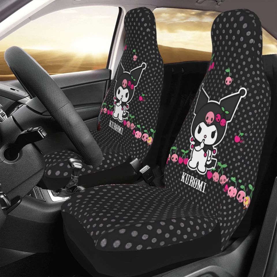 Sanrio Kuromi Car Seat Covers