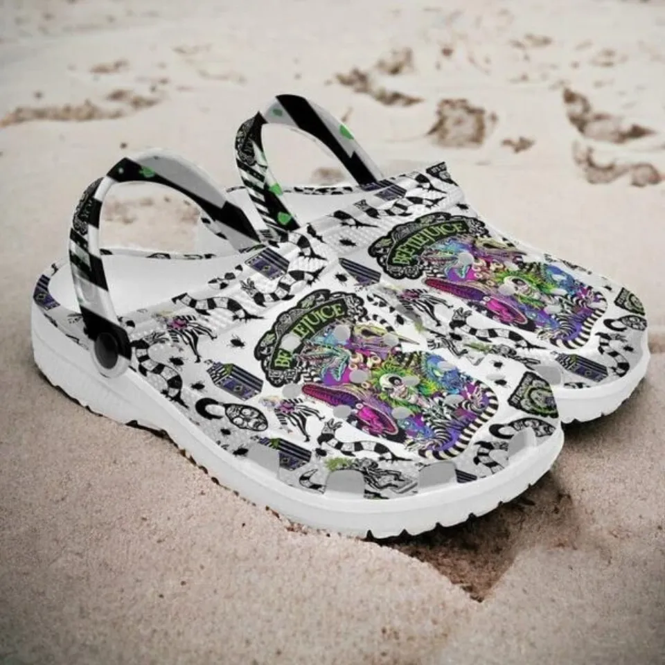 Personalized Character Beetle Juice Slippers Clogsband Clogs For Adults Lovers