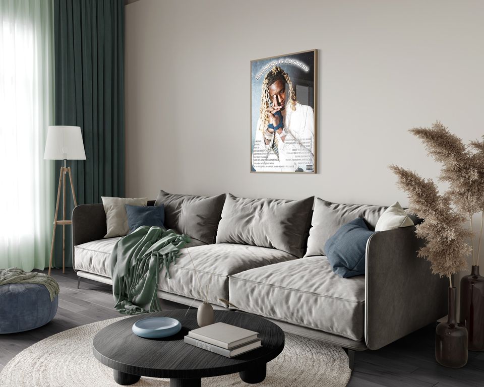 Young Thug Poster I Young Thug Album Wall Art Poster