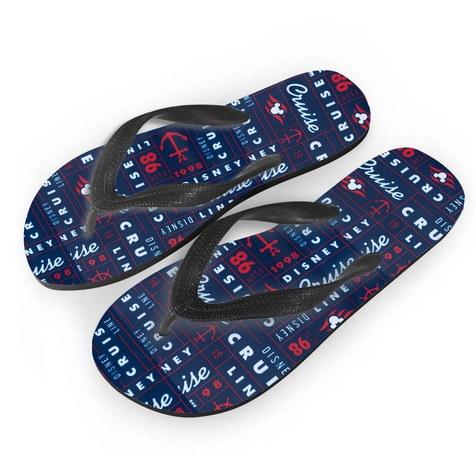 Disney Cruise Flip Flops, Summer Sandals, Beach Flip Flops