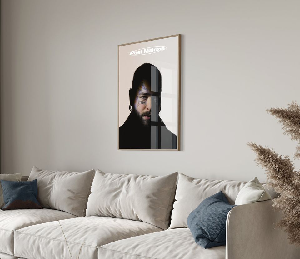 Post Malone Poster I Post Malone Chemical Poster