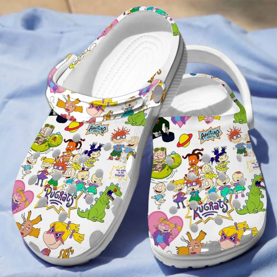 Rugrats Cartoon Slippers Clogsband Clogs For Adults Lovers