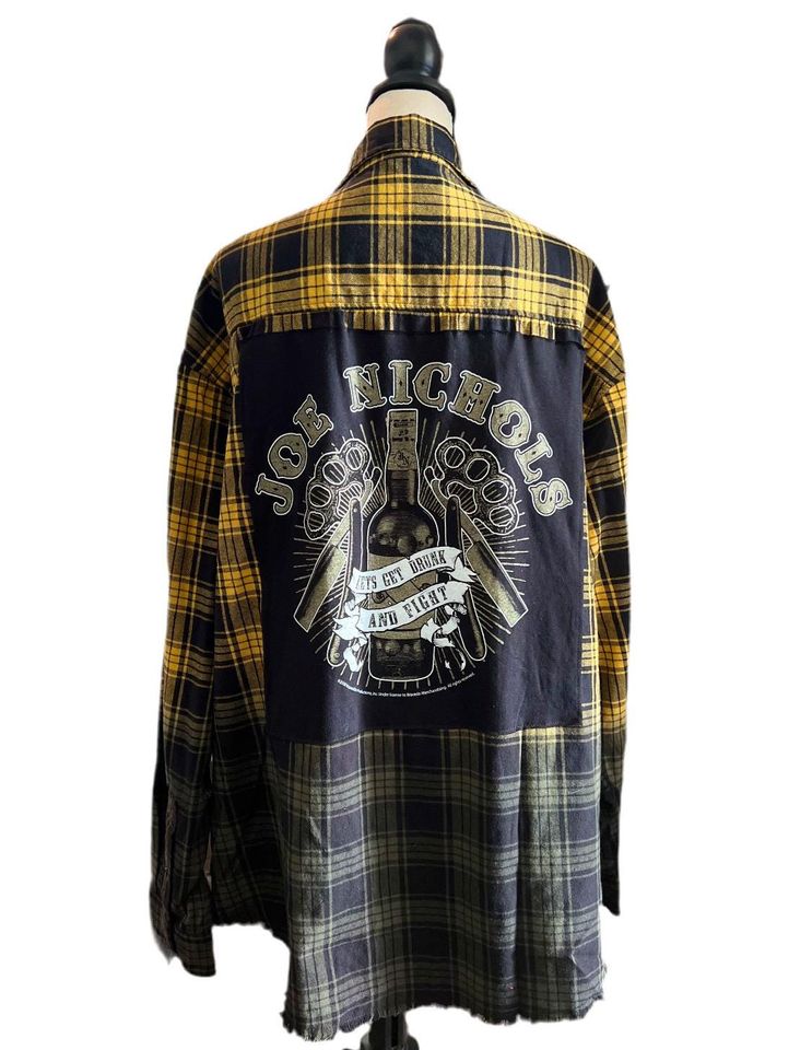 Upcycled Flannel Shirt - Joe Nichols