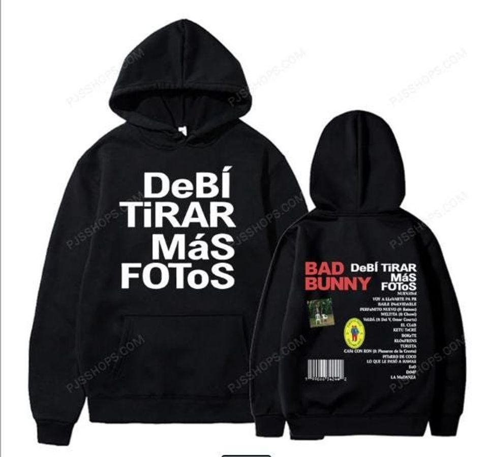 Bad Bunny DTMF Double Sided Print Hoodie