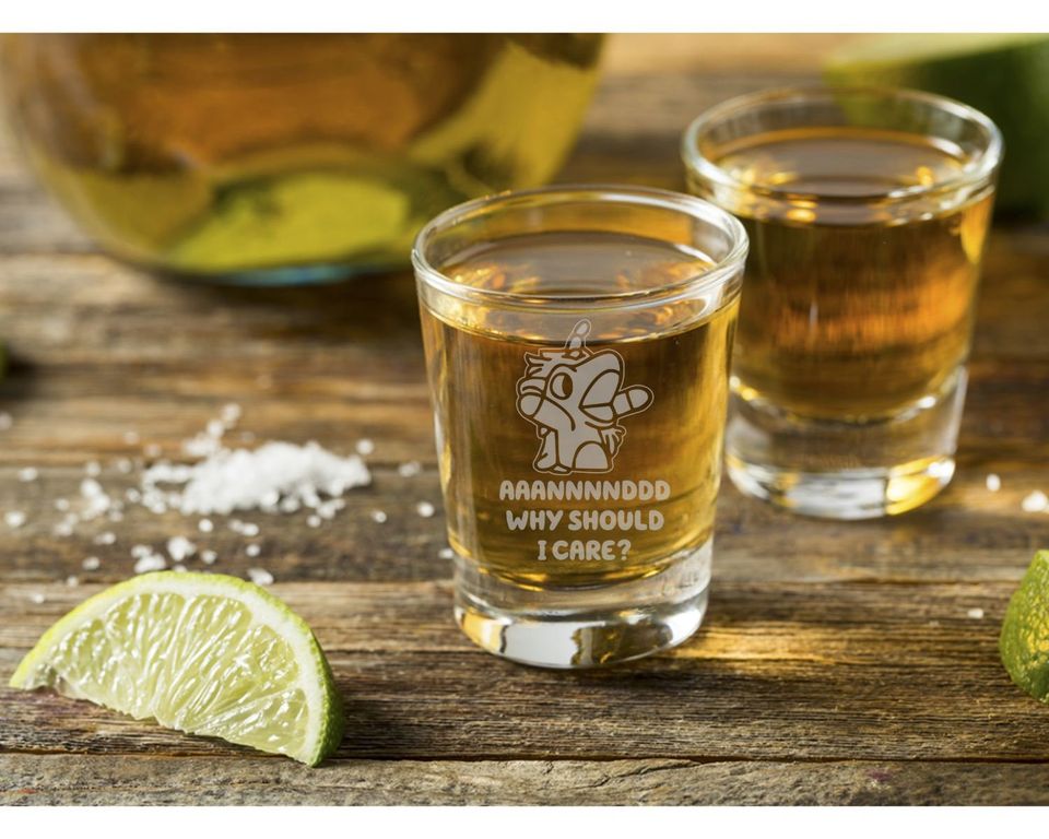 Unicorse - BlueyDad Shot Glass