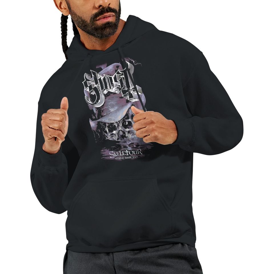 Ghost World Tour 2025 Double Sided Hoodie