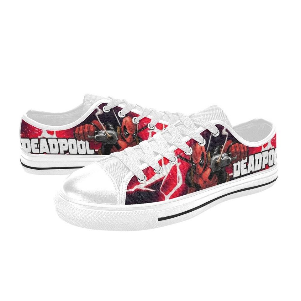 Deadpool Low Top Shoes Unisex