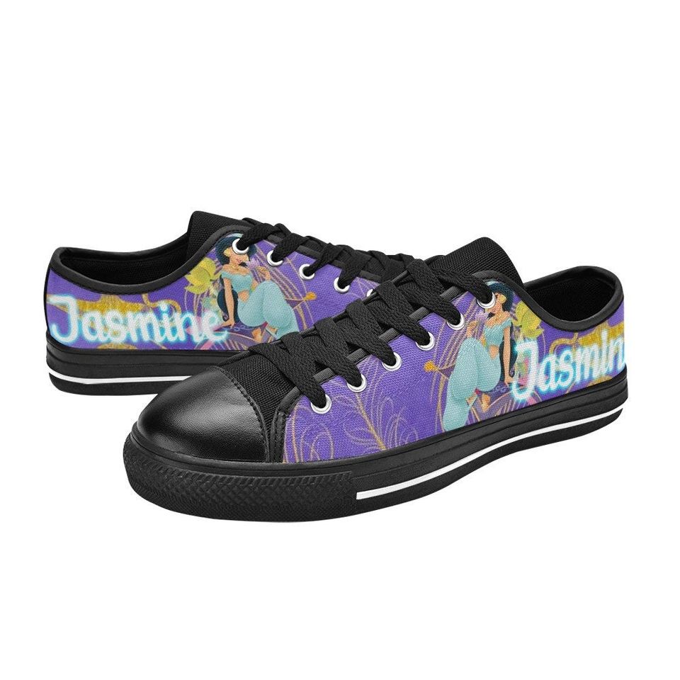 Princess Jasmine Aladdin LowTop Shoes