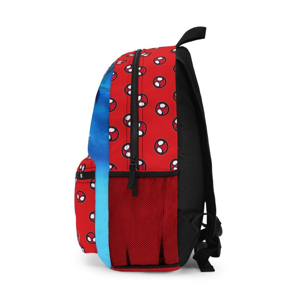 Kids' Personalized Spider Backpack with Custom Name - Durable & Lightweight