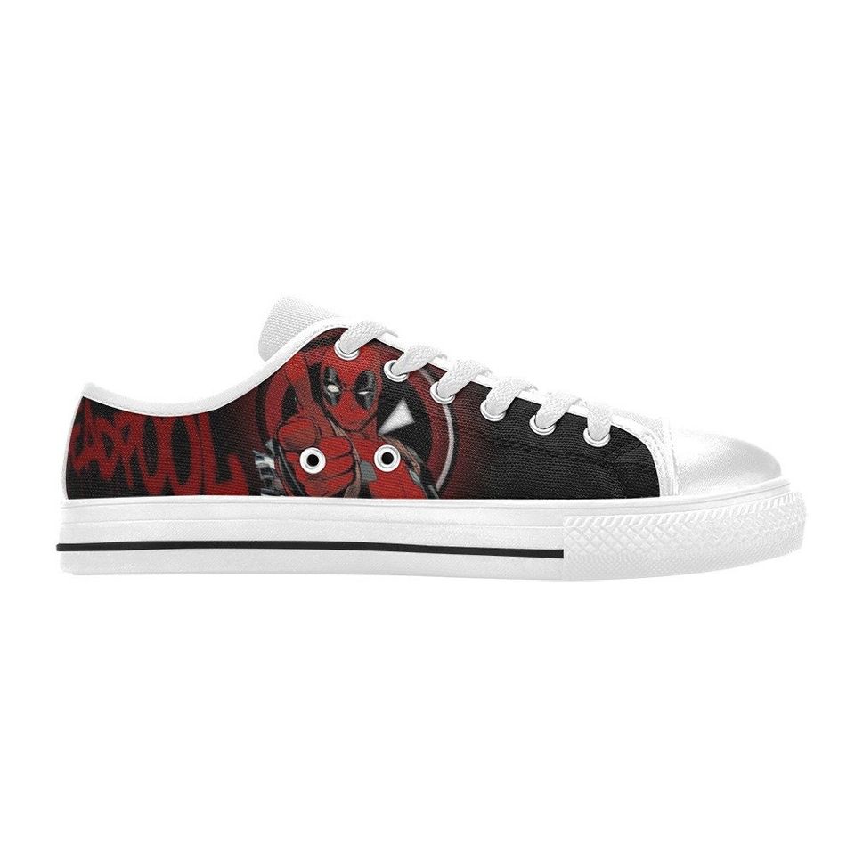 Deadpool Custom Low Top Shoes Unisex