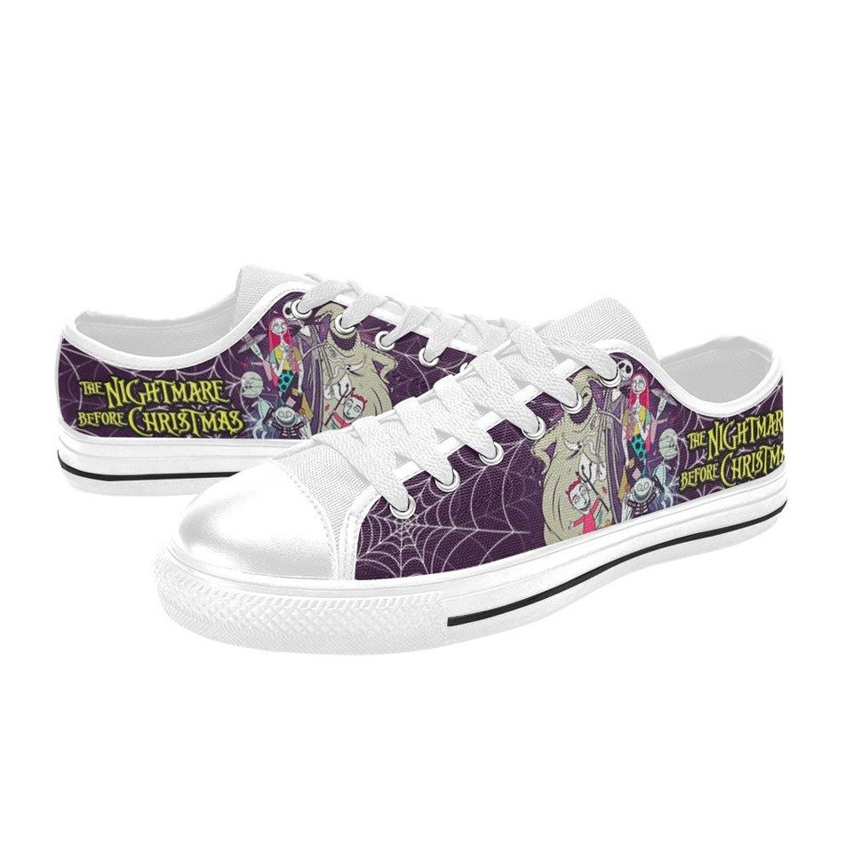 The Nightmare Before Christmas Custom Low Top Shoes