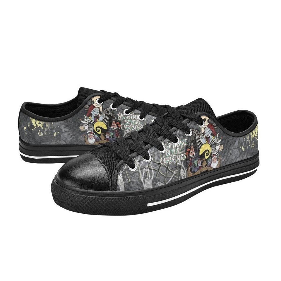 The Nightmare Before Christmas Custom Low Top Shoes