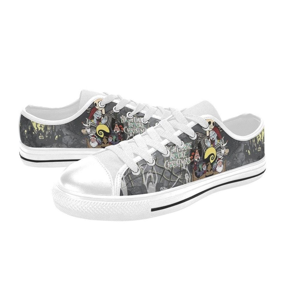 The Nightmare Before Christmas Custom Low Top Shoes
