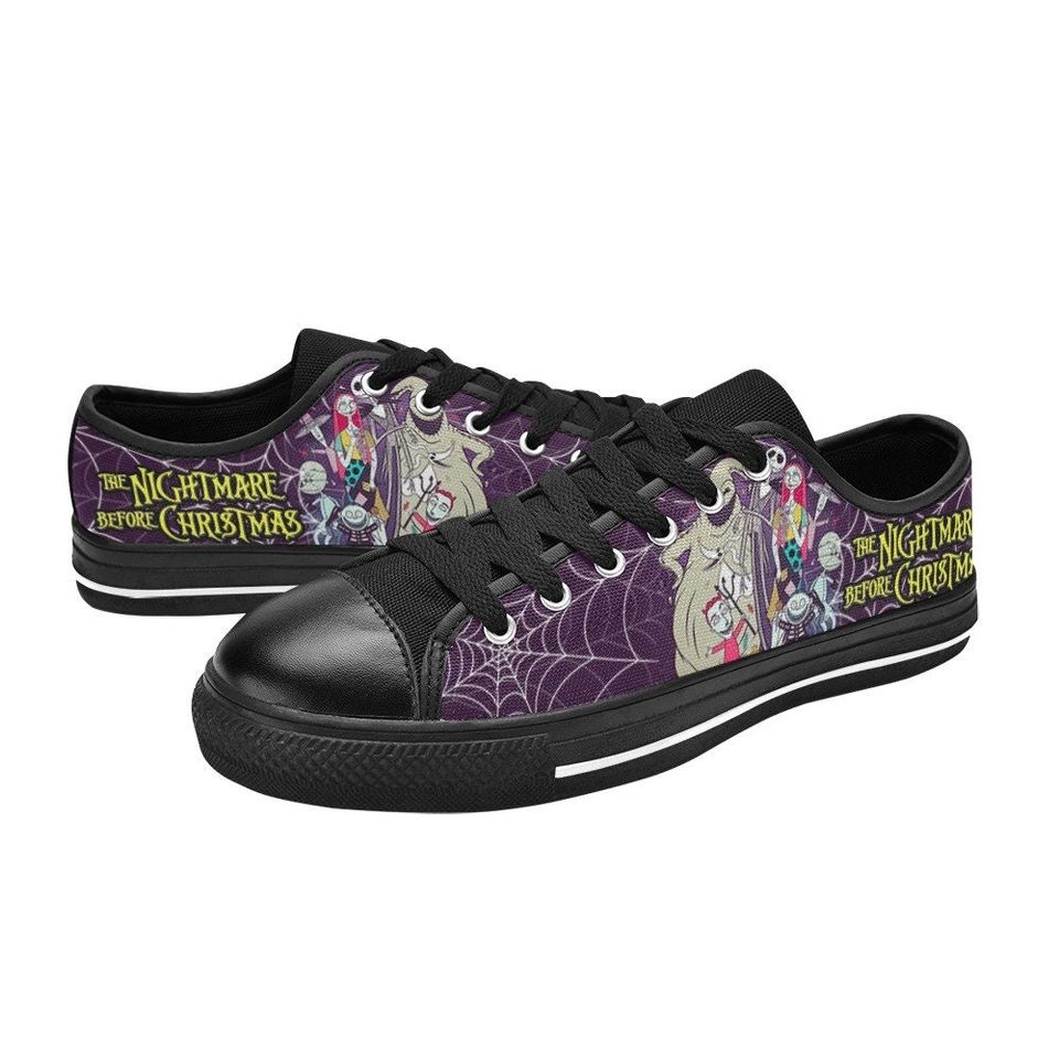 The Nightmare Before Christmas Custom Low Top Shoes