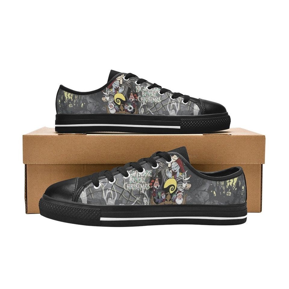 The Nightmare Before Christmas Custom Low Top Shoes