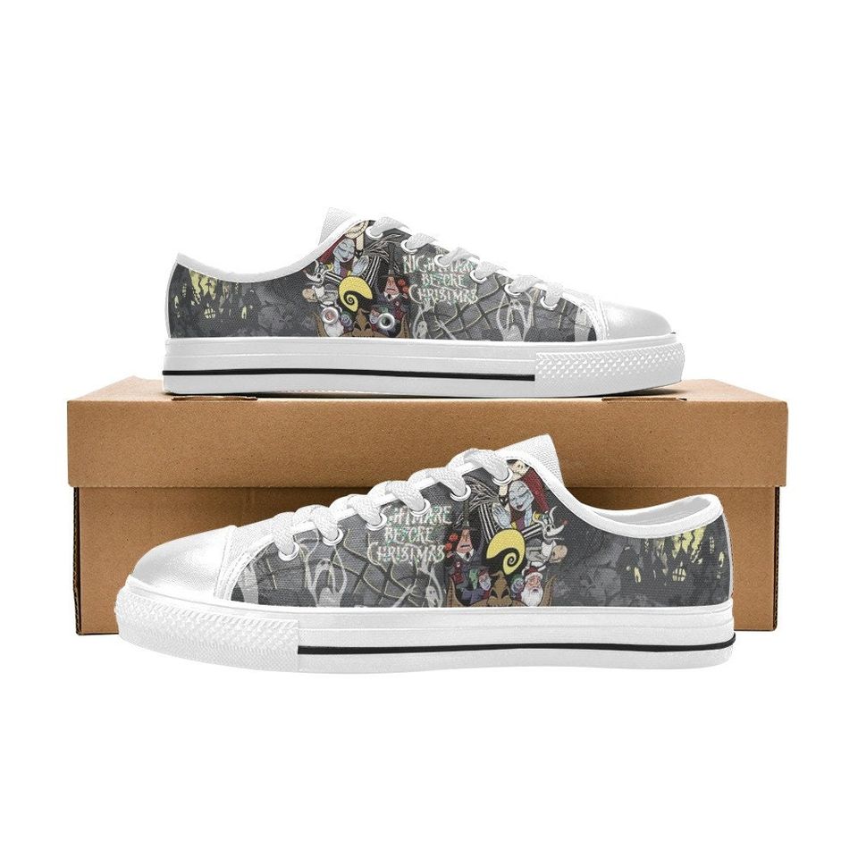 The Nightmare Before Christmas Custom Low Top Shoes