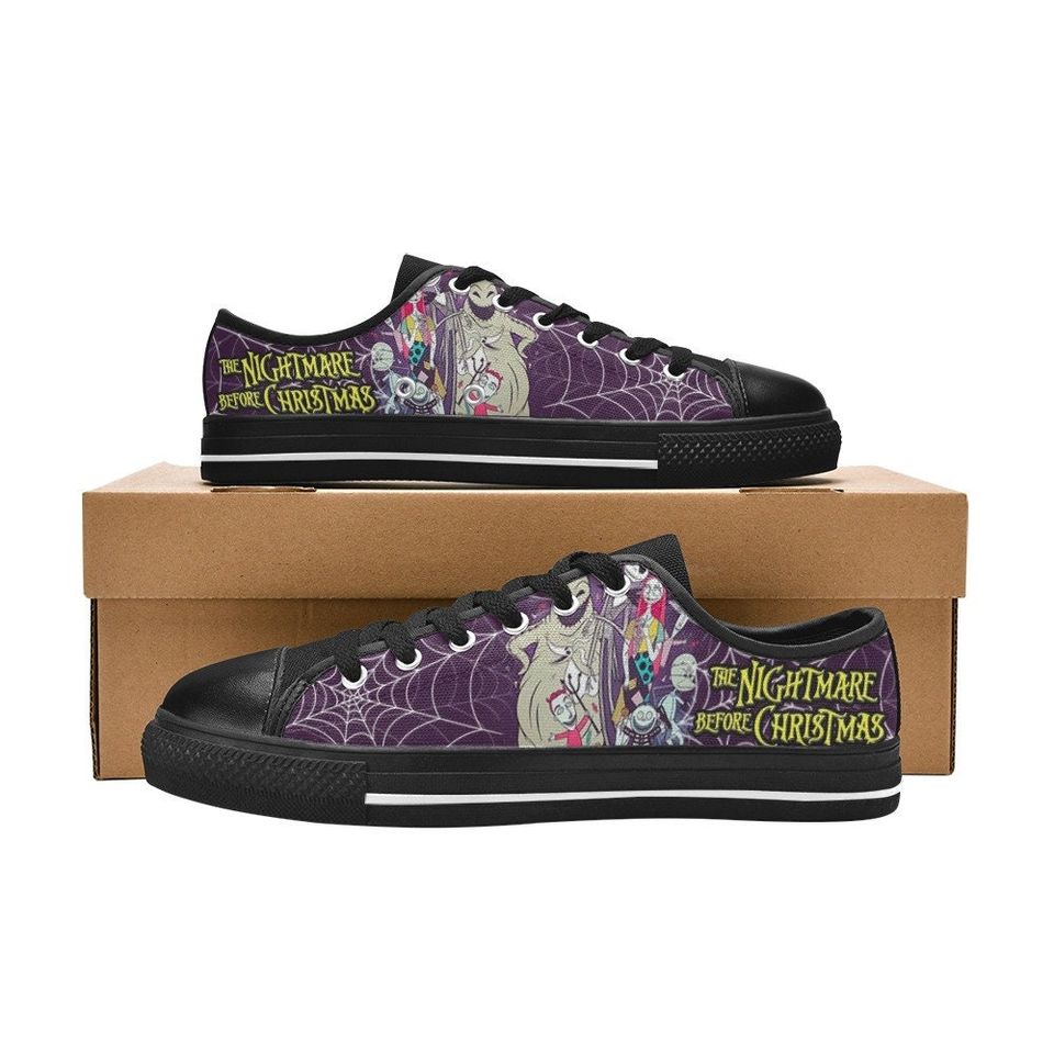 The Nightmare Before Christmas Custom Low Top Shoes