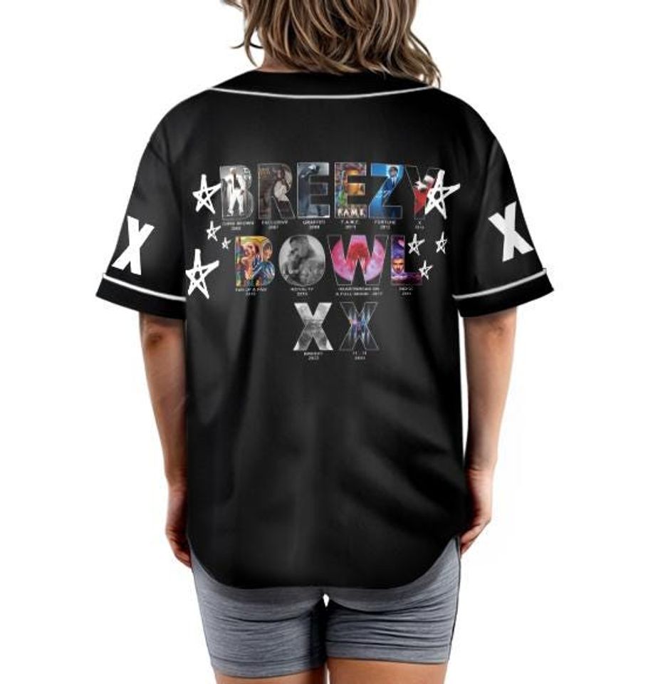 Chris Brown Inspired Baseball Jersey