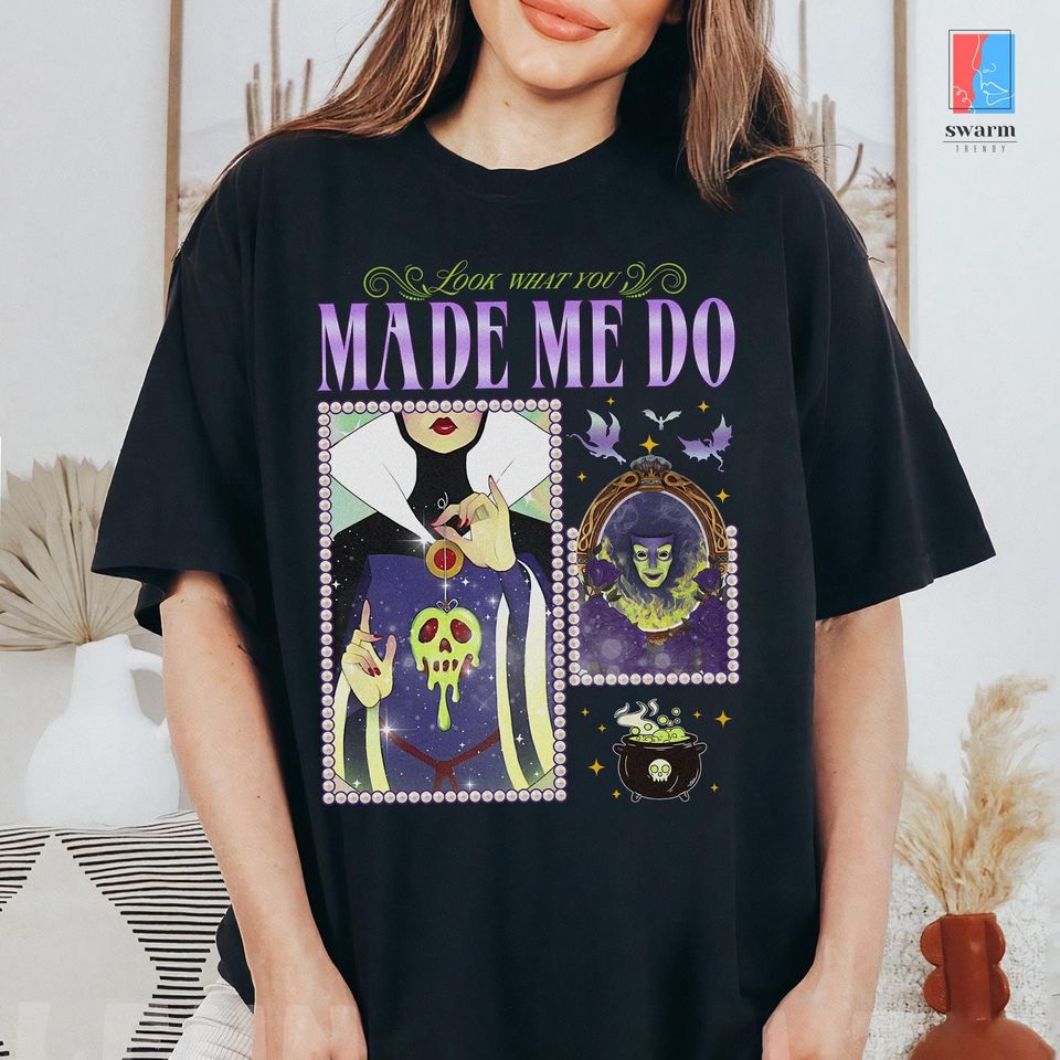 Vintage Evil Queen Mineral Wash T-Shirt