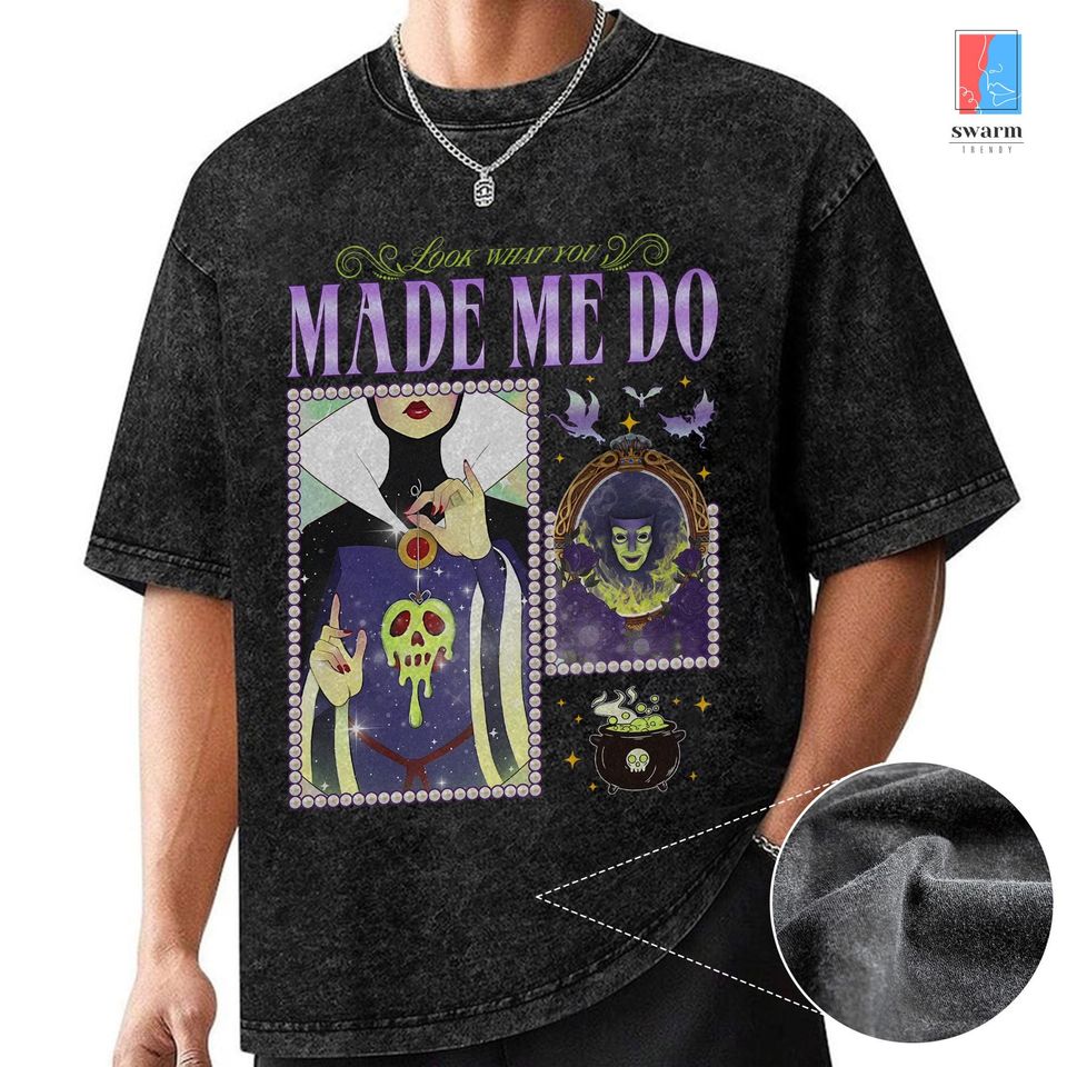 Vintage Evil Queen Mineral Wash T-Shirt