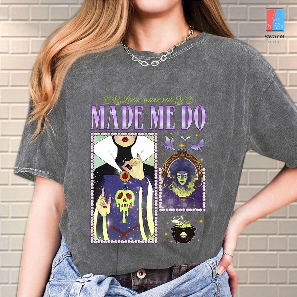 Vintage Evil Queen Mineral Wash T-Shirt