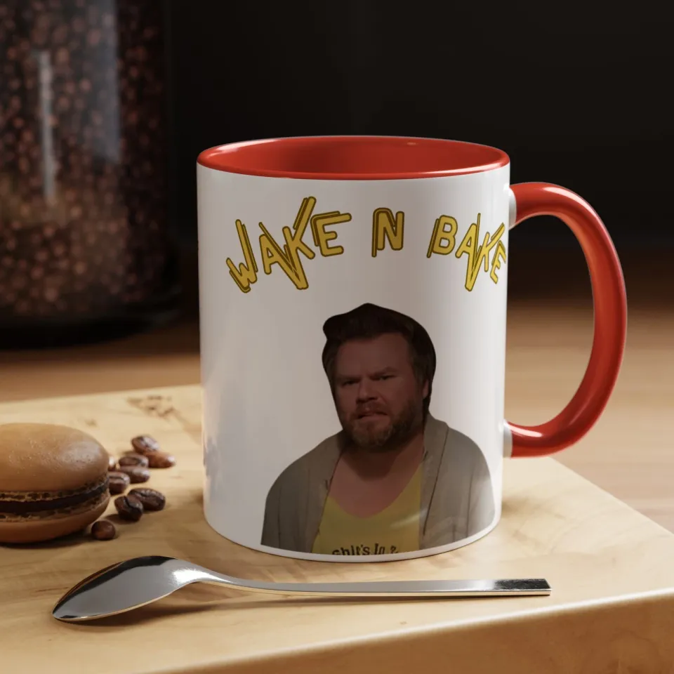 WAKE N BAKE  Coffee Mug (11, 15oz) Tyler Labine edition