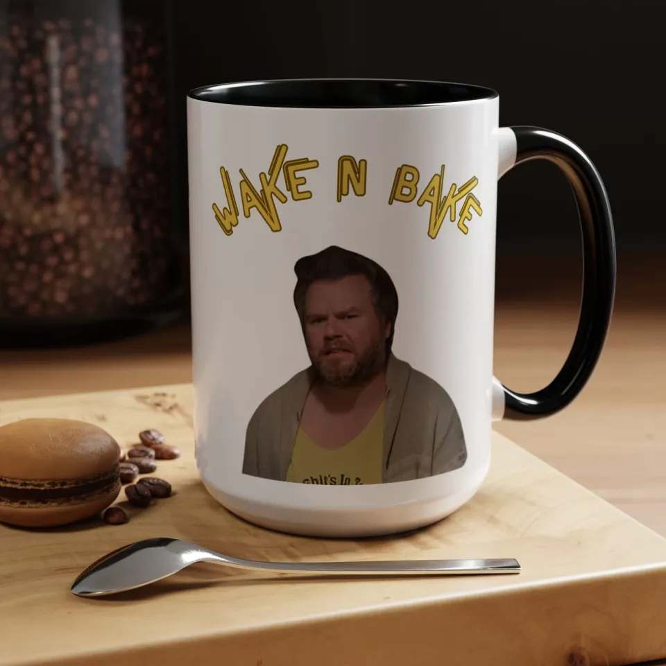 WAKE N BAKE  Coffee Mug (11, 15oz) Tyler Labine edition