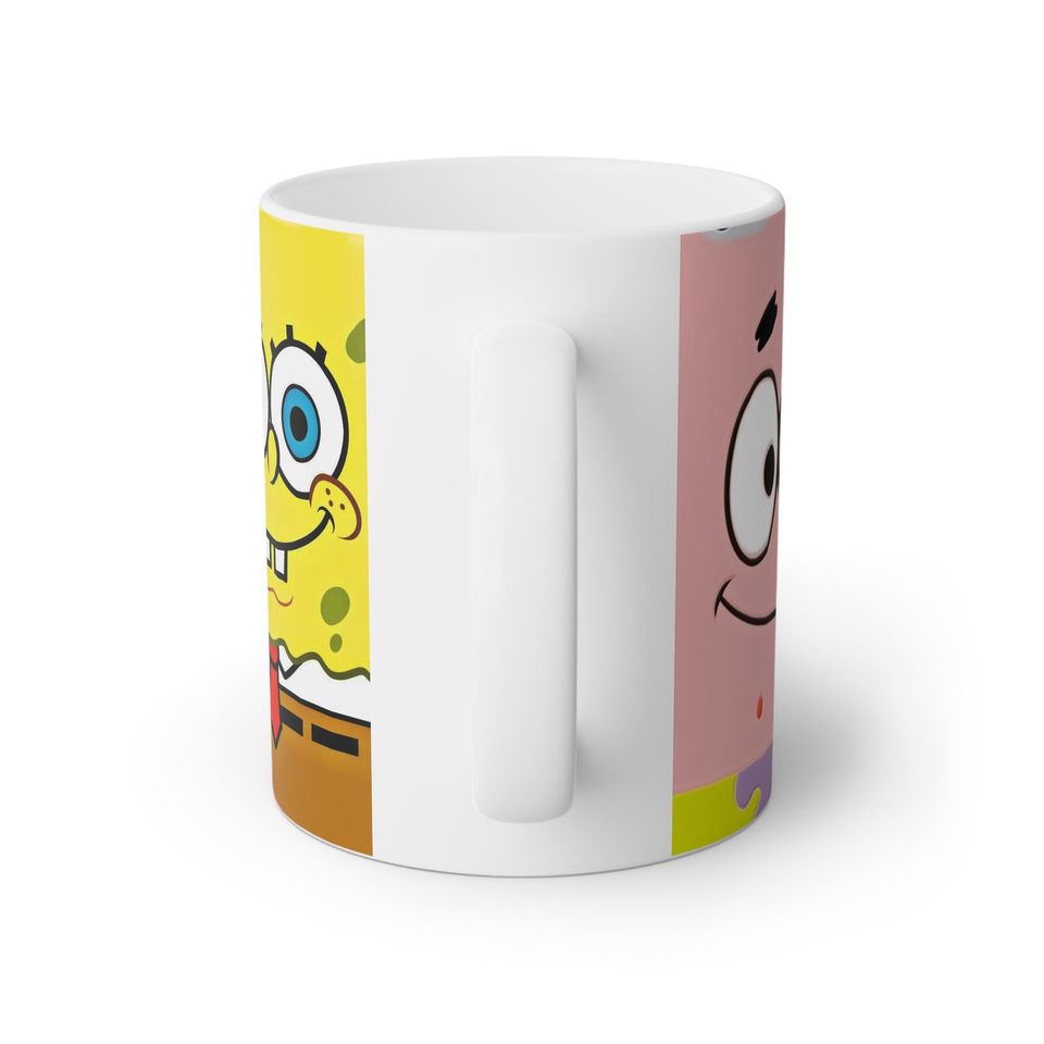 SpongeBob SquarePants Character Mug - Fun 11oz Coffee Cup for Fans