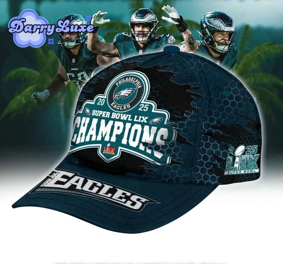 Philadel.phia Ea.gles Super Bowl L.I.X Champions 2025 Classic Cap